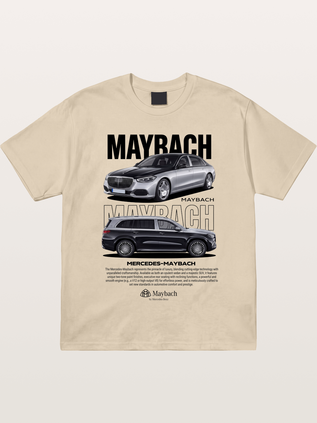 Mercedes Maybach Auto Design Gildan T-shirt