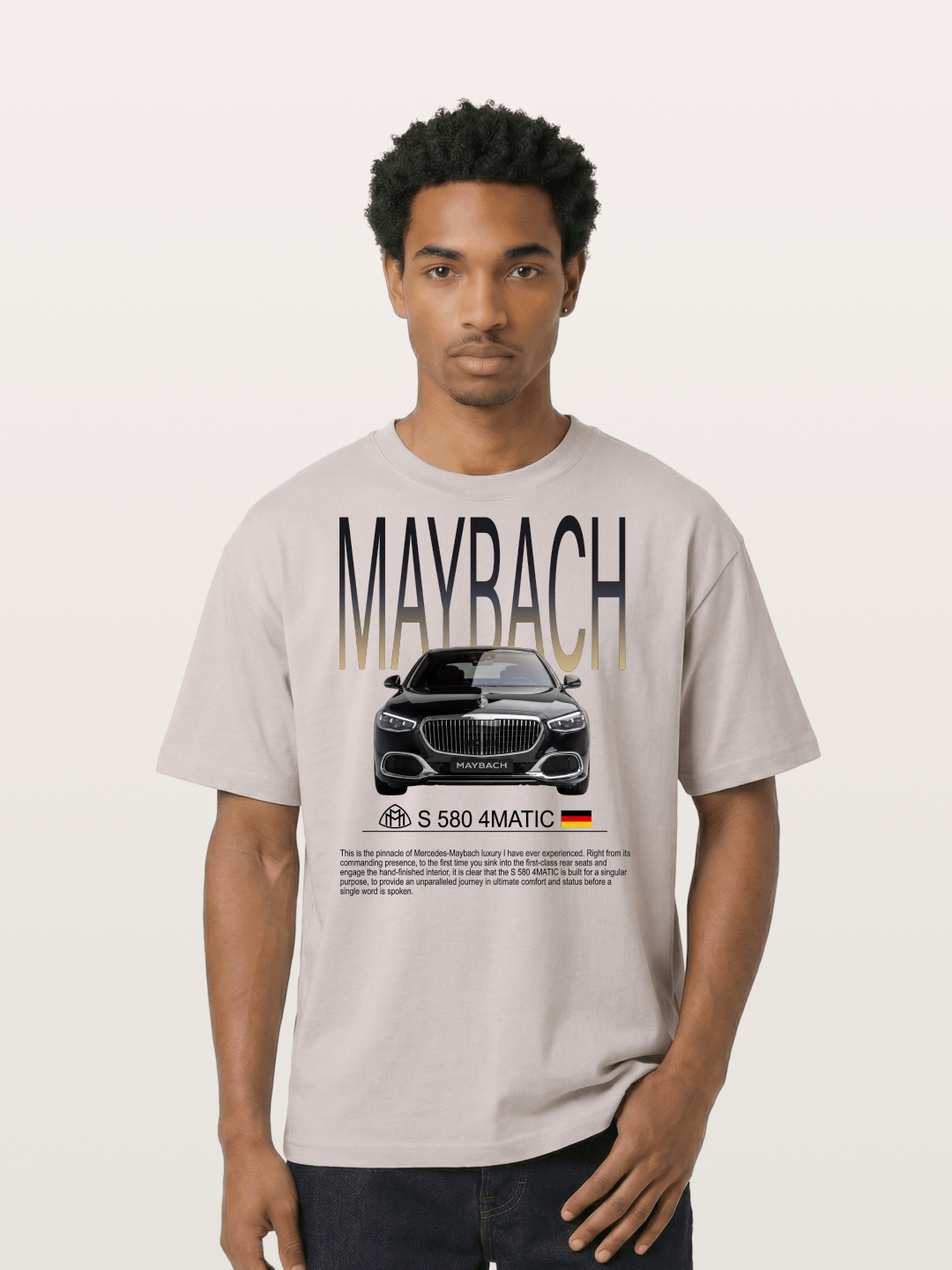 Maybach Luxury Sedan Poster Cotton T-shirt