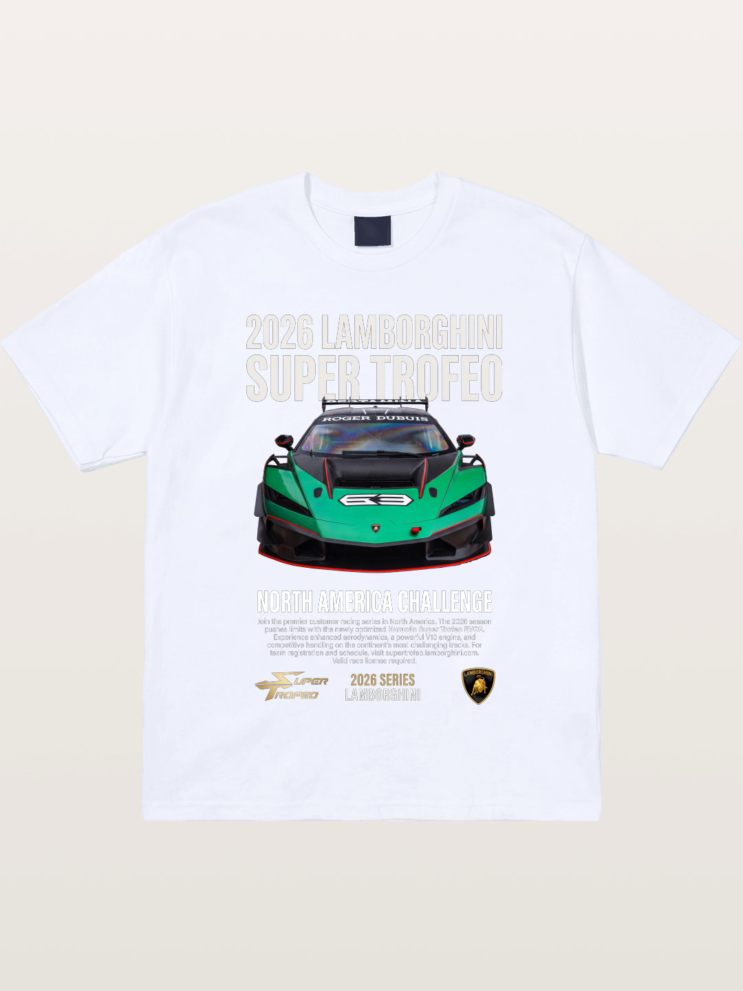 Lamborghini Huracan Green Race Car Gildan T-shirt