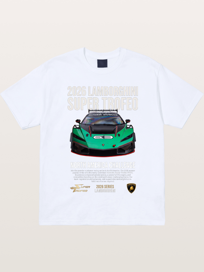 Lamborghini Huracan Green Race Car Gildan T-shirt