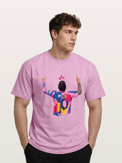 Messi No.10 Celebration Pose Gildan T-shirt