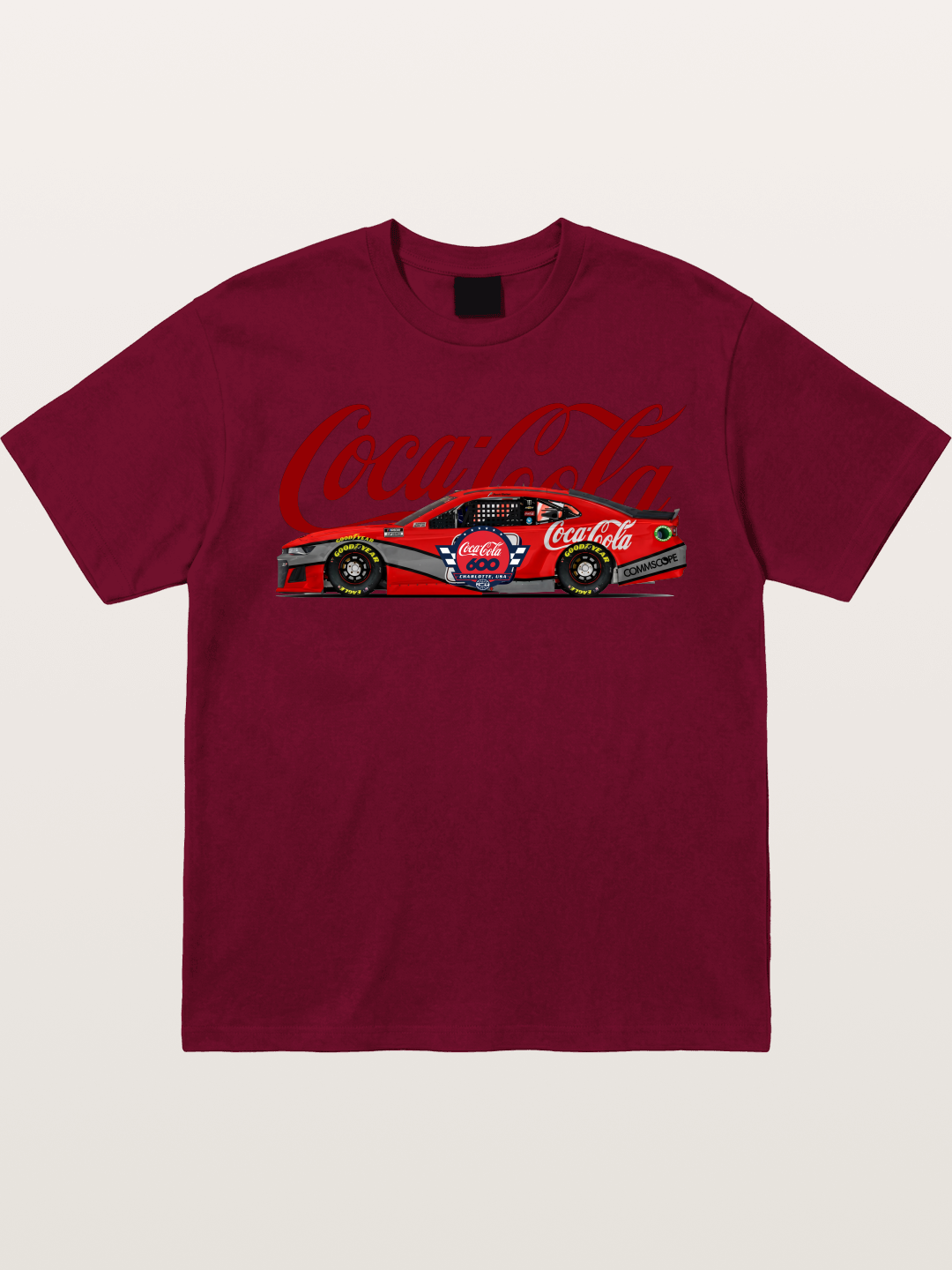 Coca-Cola 600 NASCAR Race Car Gildan T-shirt
