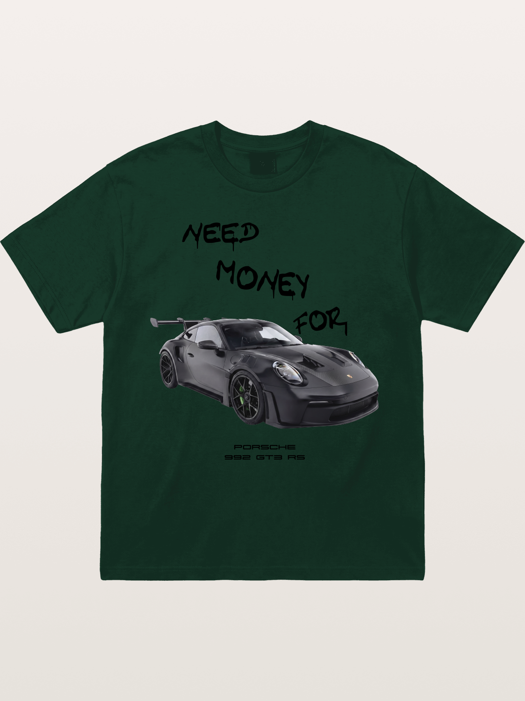 Porsche 992 GT3 RS Need Money Gildan T-shirt