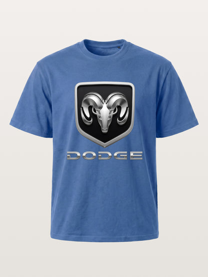 Silver Ram Shield Emblem Gildan T-shirt