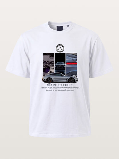 AMG GT Coupe Cabin And Exterior Mix Cotton T-shirt
