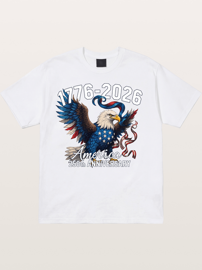 American Eagle 250th Celebration Cotton T-shirt