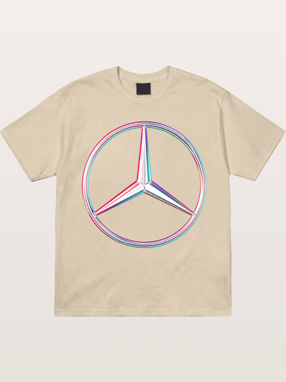 Mercedes Holographic Logo Gildan T-shirt