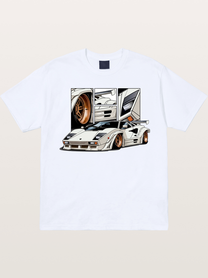 Supercar Collage Gildan T-shirt