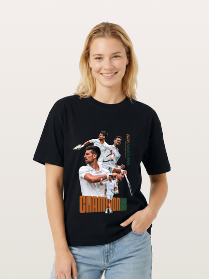 Djokovic French Open Champion Art Gildan T-shirt