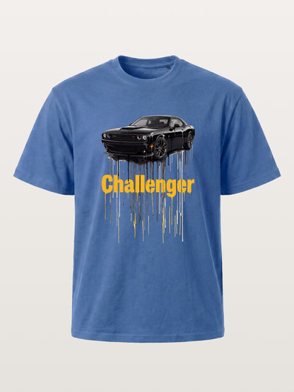 Drip Paint Challenger Poster Gildan T-shirt