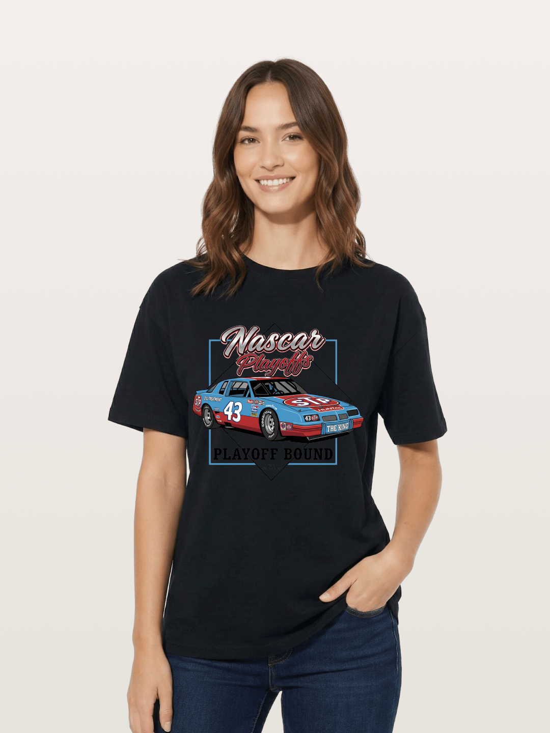 43 The King Playoff Bound Cotton T-shirt