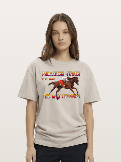 2026 Preakness Race Horse 1 Silks Cotton T-shirt
