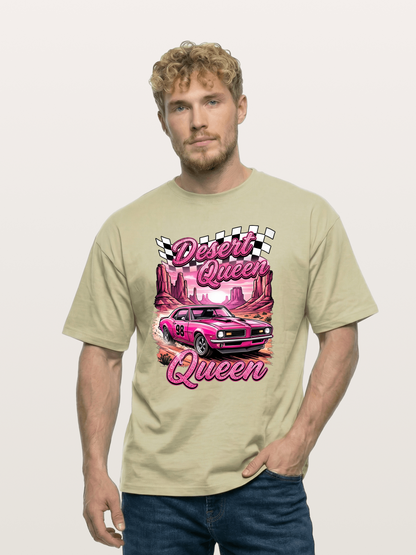 Desert Queen Racer Cotton T-shirt