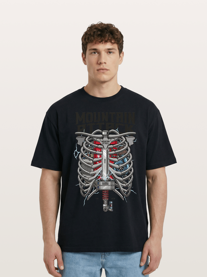 Rib Cage Cotton T-shirt