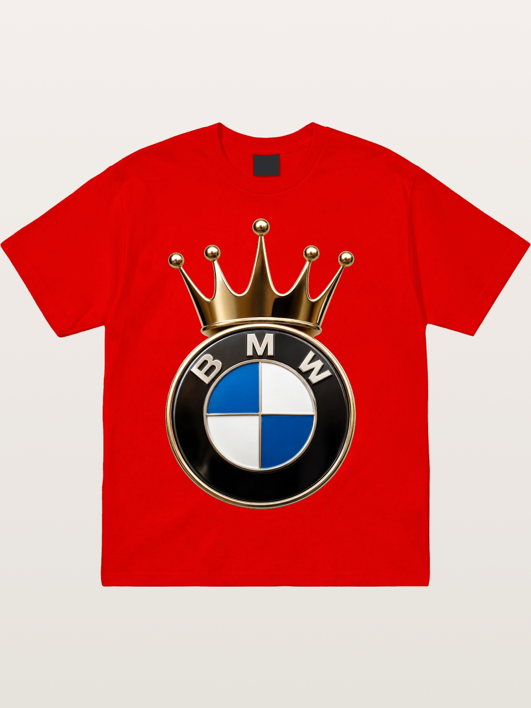 BMW Crown Emblem Graphic Cotton T-shirt