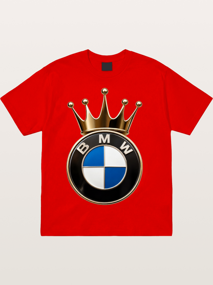 BMW Crown Emblem Graphic Cotton T-shirt
