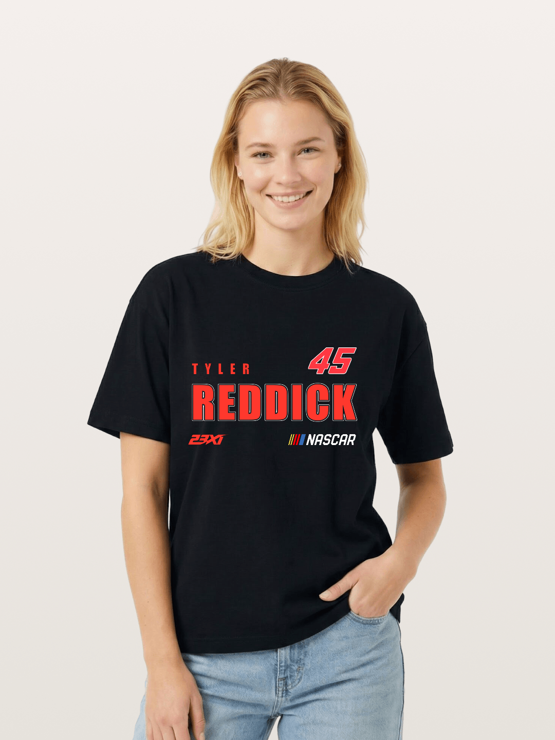 Tyler Reddick 45 23XI NASCAR Art Gildan T-shirt