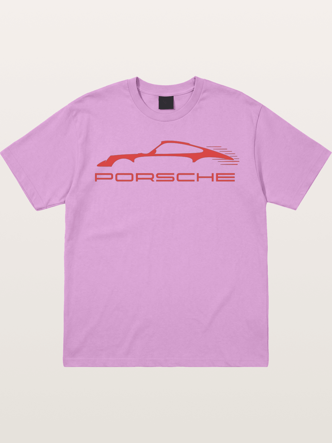 Red Porsche Silhouette Art Gildan T-shirt