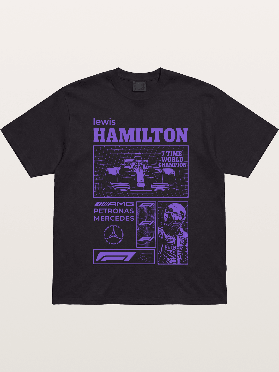 Hamilton 7x World Champion Gildan T-shirt