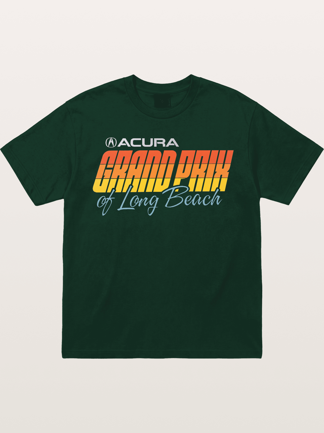 Sunset Grand Prix Typography Gildan T-shirt