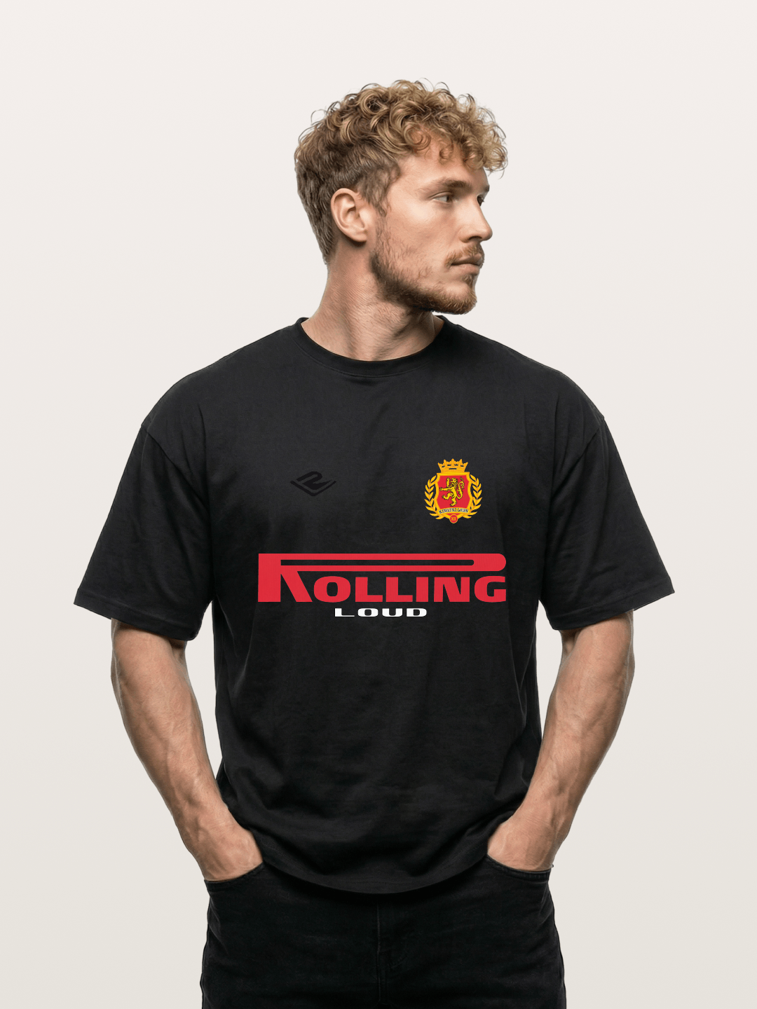 Rolling Loud Crest Emblem Graphic Gildan T-shirt