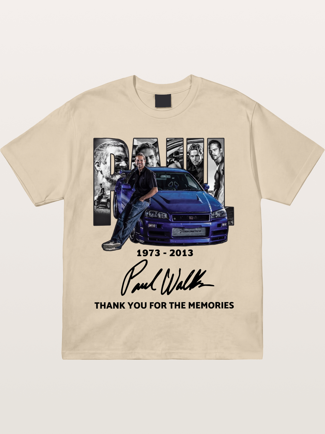 Paul Walker R34 Legacy Gildan T-shirt
