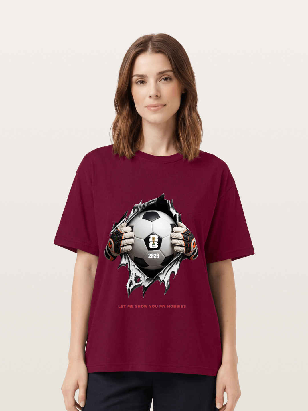 Soccer Ball Tear Effect 2026 Gildan T-shirt