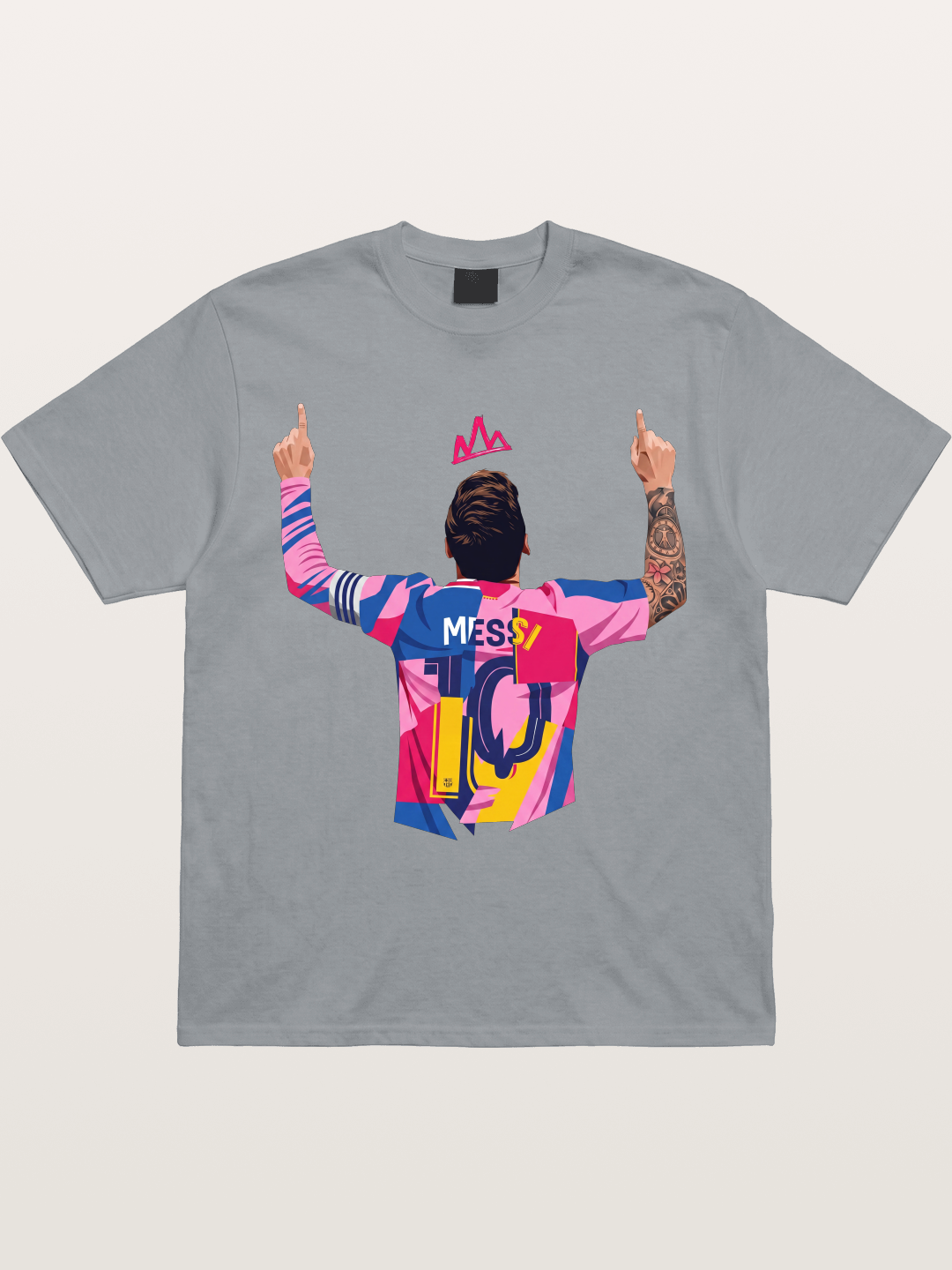Messi No.10 Celebration Pose Gildan T-shirt