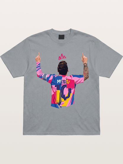 Messi No.10 Celebration Pose Gildan T-shirt