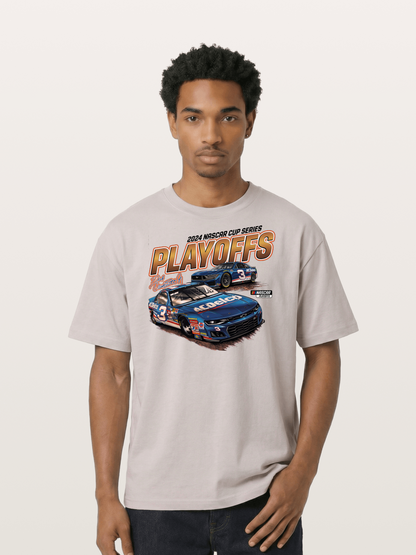 2024 NASCAR Playoffs Graphic Cotton T-shirt