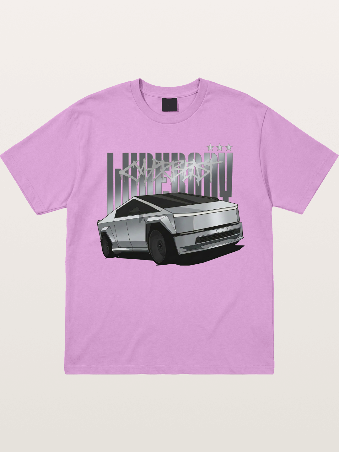 Cybertruck Graffiti Typography Gildan T-shirt