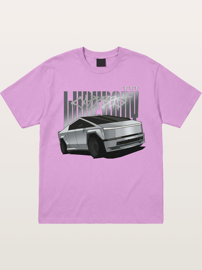 Cybertruck Graffiti Typography Gildan T-shirt
