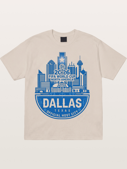 Dallas 2026 FIFA World Cup Cotton T-shirt