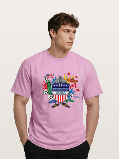 USA Mexico Canada WC Shield Gildan T-shirt
