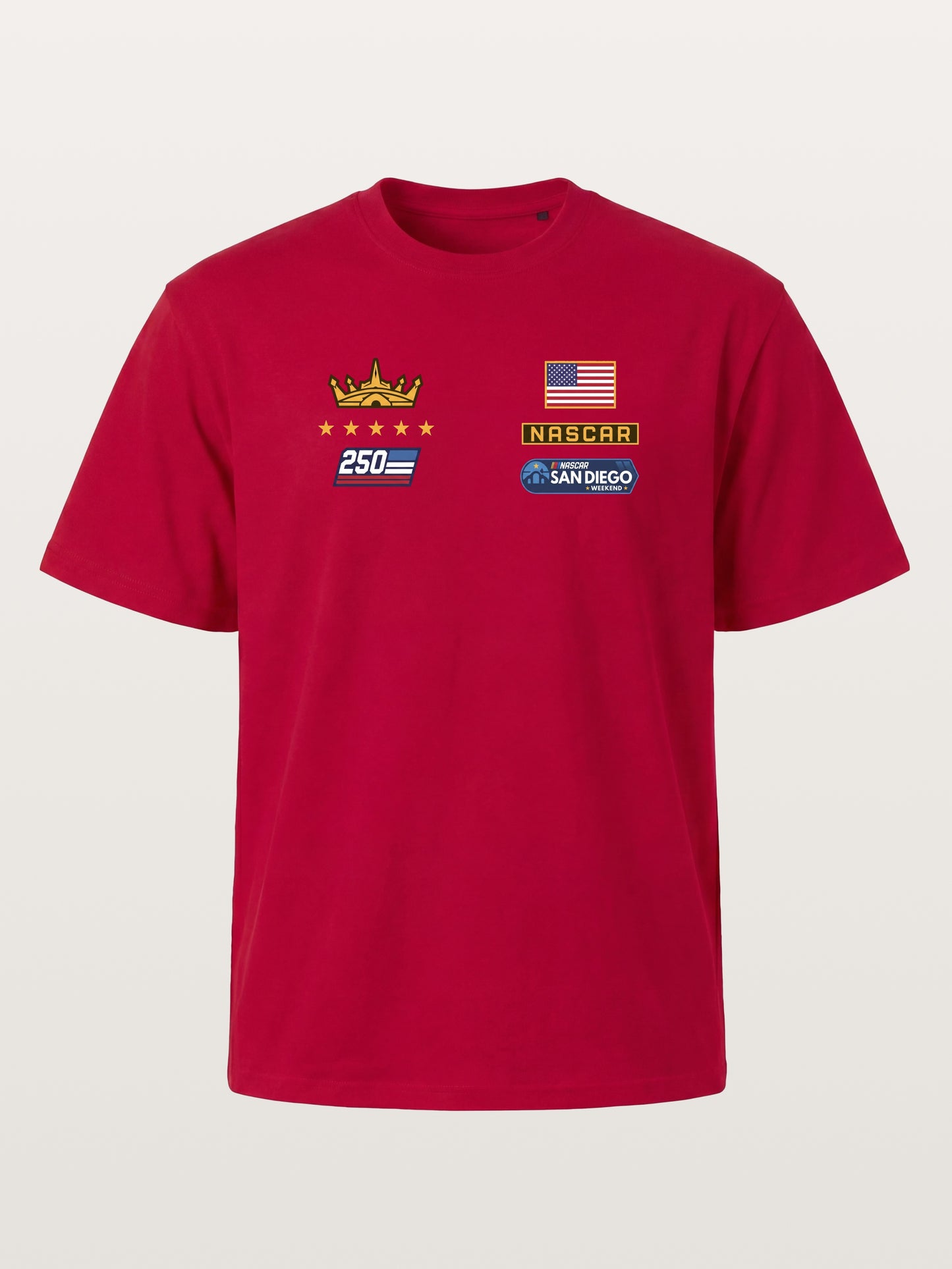 San Diego NASCAR 250th Crown Mark Gildan T-shirt