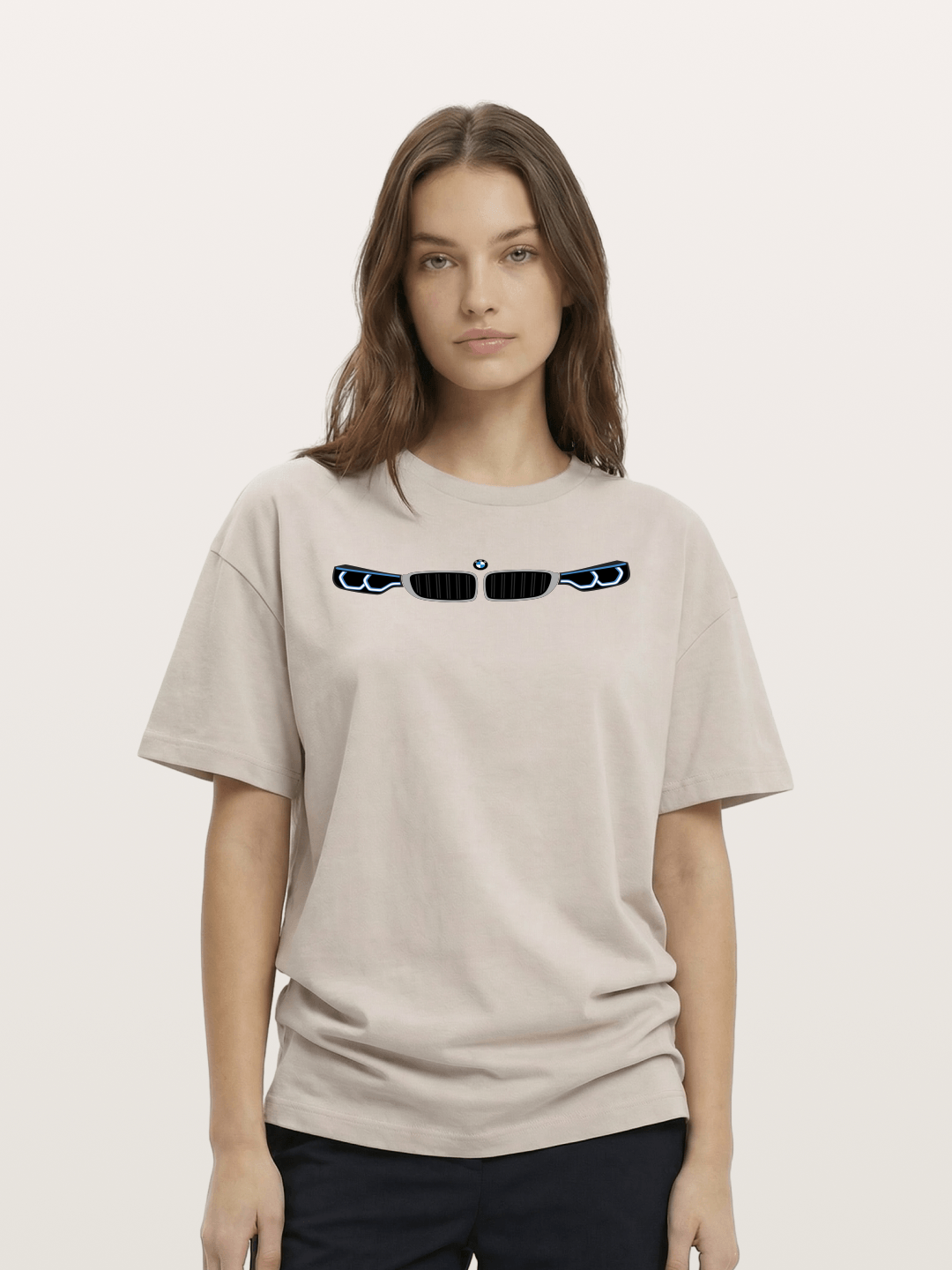 BMW Kidney Grille and Laser Headlights Cotton T-shirt