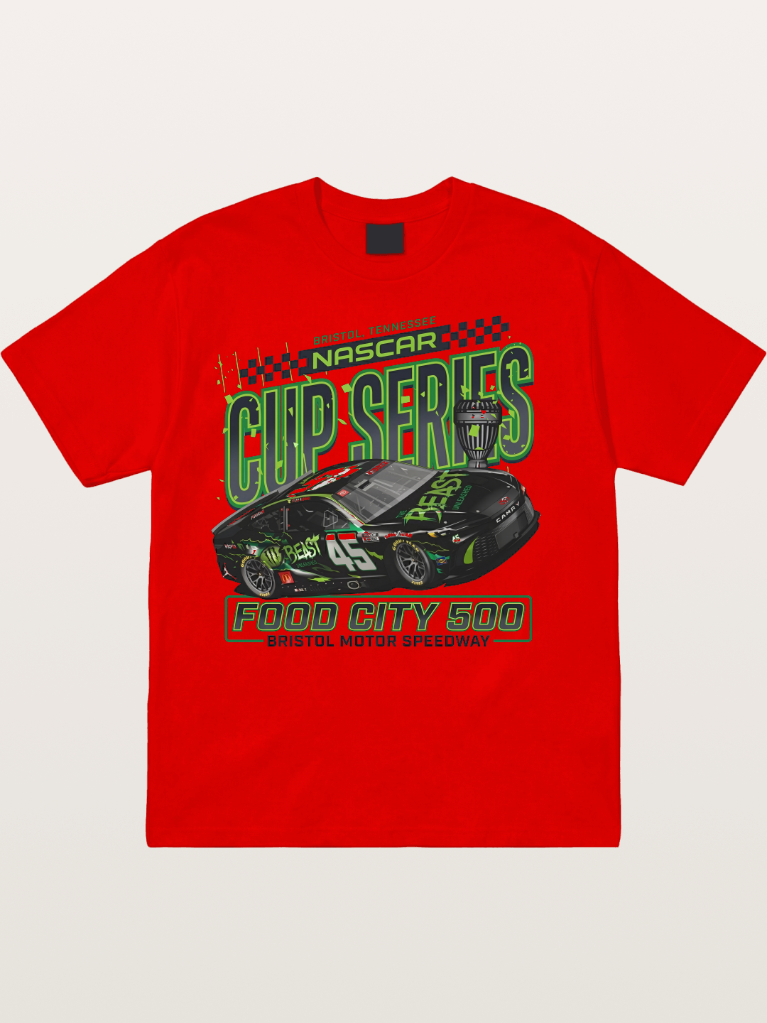 Bristol Food City 500 Art Cotton T-shirt
