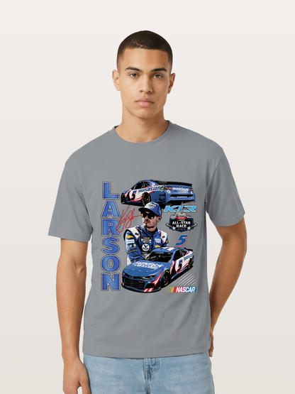 Larson All-Star Race Driver Collage Gildan T-shirt