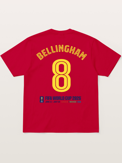 Bellingham 8 World Cup 2026 Gildan T-shirt