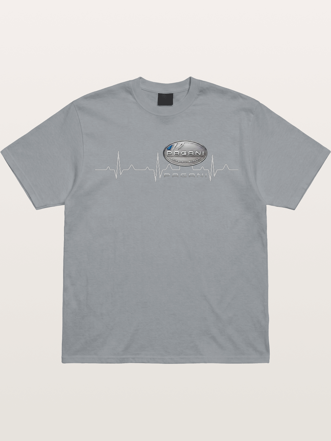 Pagani Heartbeat Badge Gildan T-shirt
