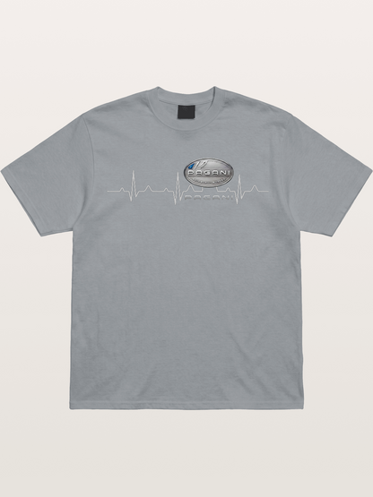 Pagani Heartbeat Badge Gildan T-shirt