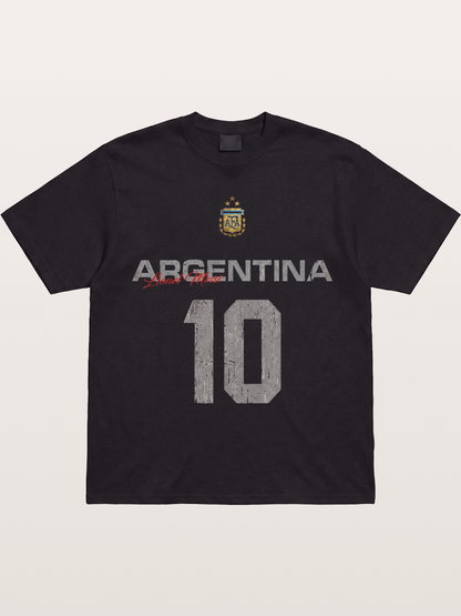 Argentina Messi 10 Retro Gildan T-shirt