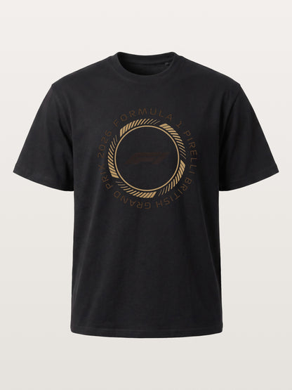 British Grand Prix 2026 Circular Crest Cotton T-shirt