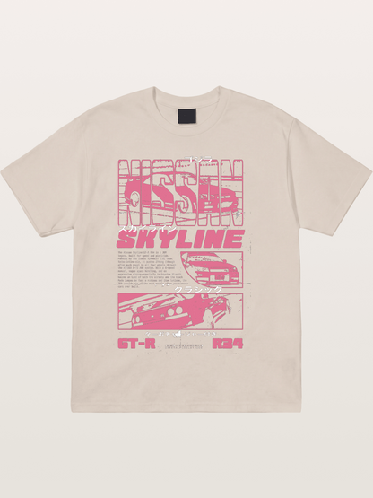 Godzilla GT-R Skyline Cotton T-shirt