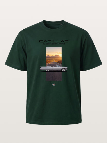 Cadillac Eldorado Desert Sunset Card Gildan T-shirt