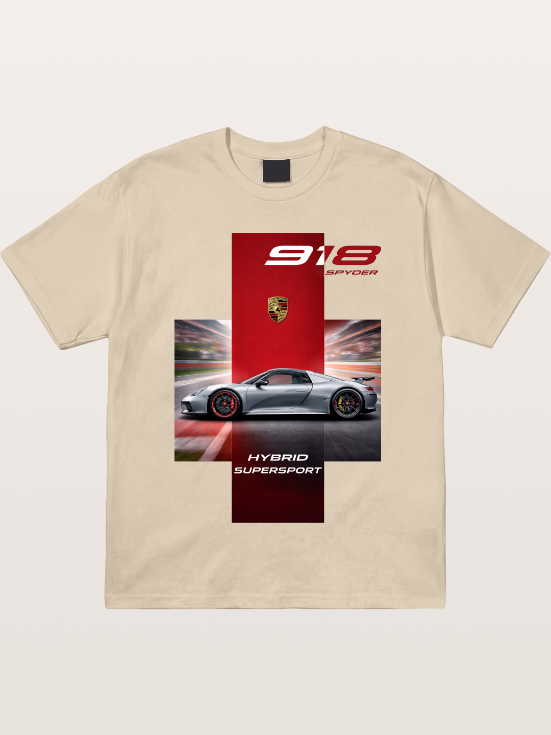 Porsche 918 Spyder Hybrid Supersport Gildan T-shirt