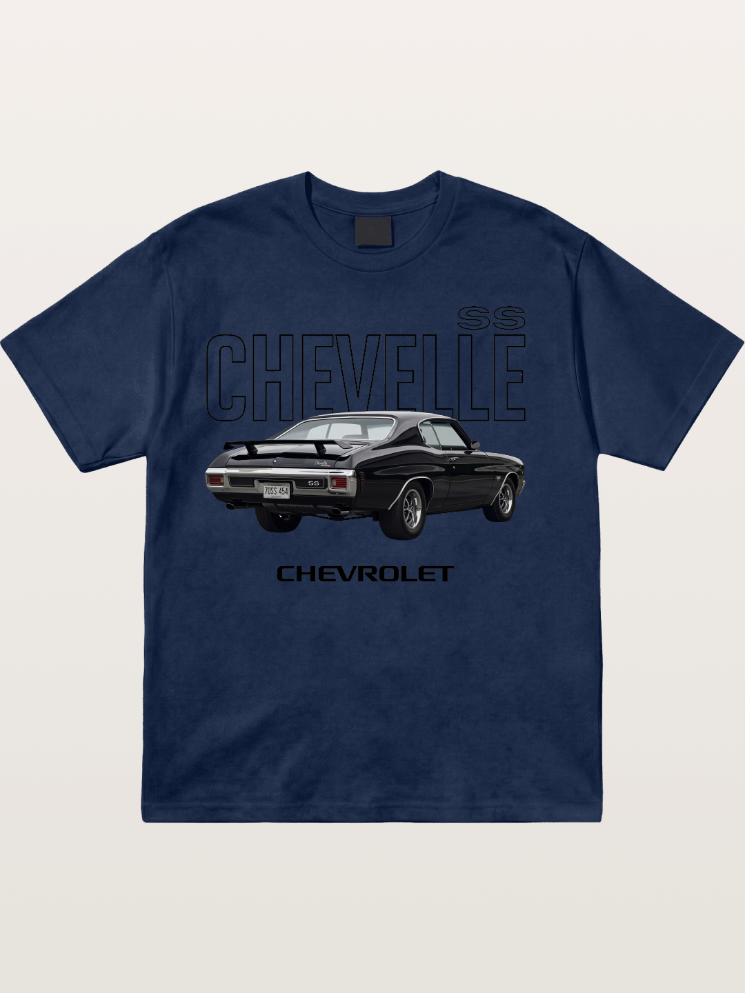 Black Muscle Cotton T-shirt