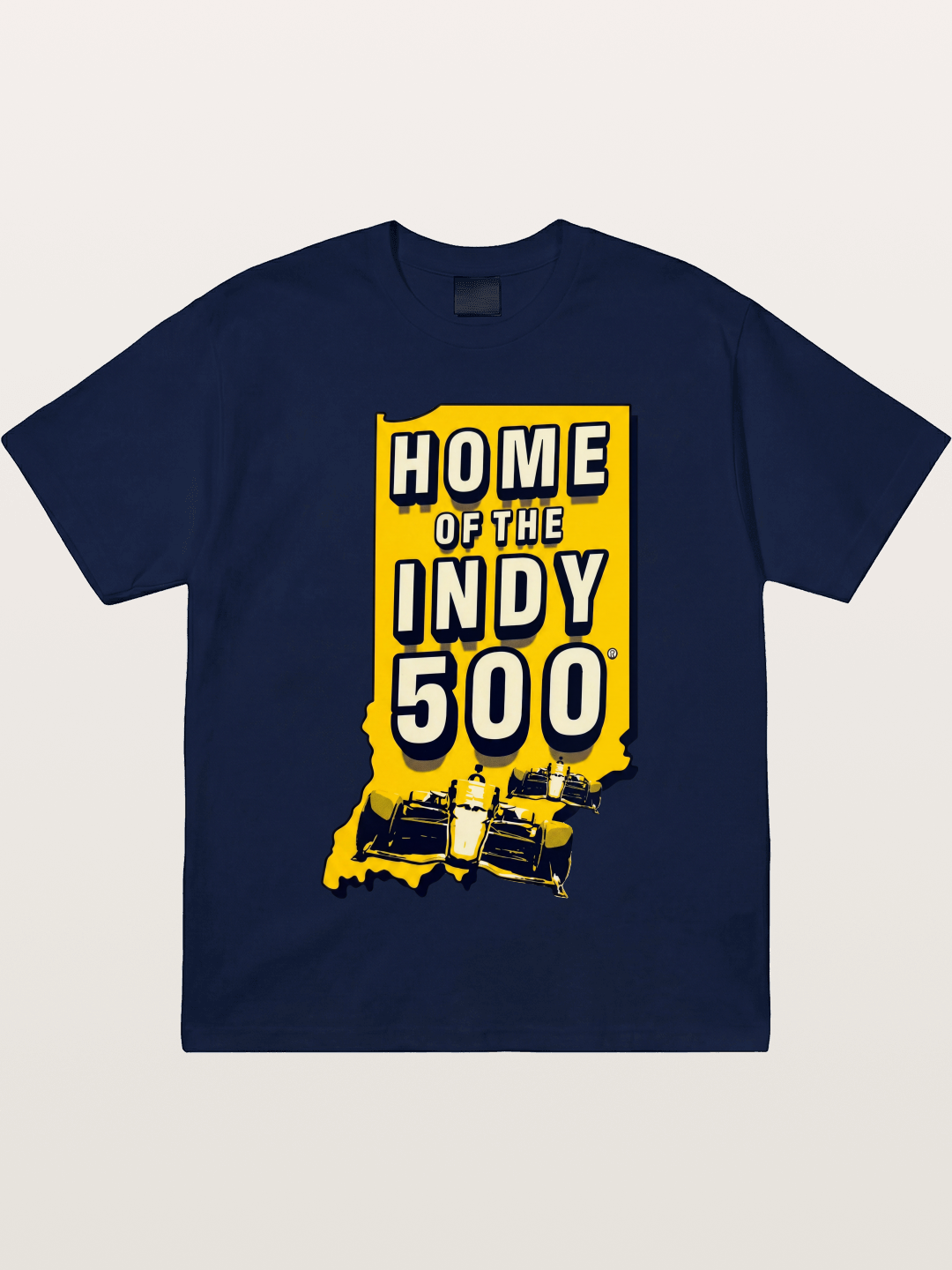 Indy 500 Indiana State Home Design Gildan T-shirt