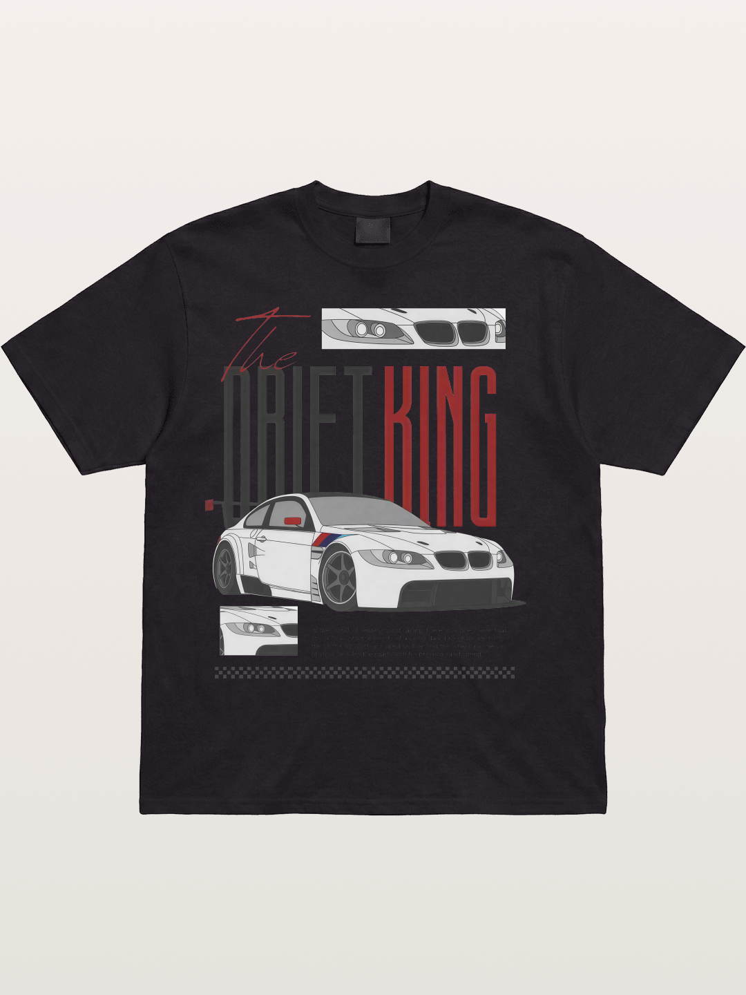BMW The Drift King Graphic Cotton T-shirt