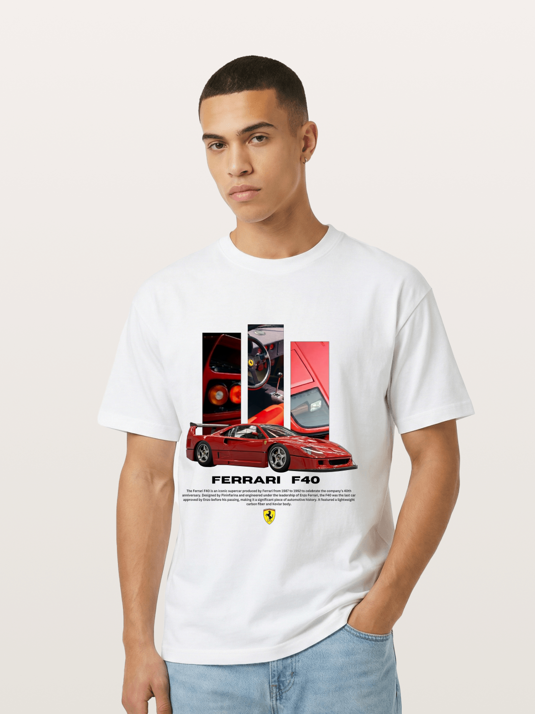 Vertical F40 Gildan T-shirt